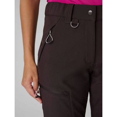 7. Damen-Trekkinghose Softshell, winddichte Membran 10000 4F 4FRAW26TFTRF1608-80S