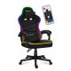 4. Huzaro Force 4.4 RGB Schwarzer Gaming-Stuhl