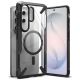 Ringke Fusion X Magnetische MagSafe-Hülle für Samsung Galaxy S26 Ultra – Transparent Schwarz