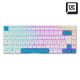 Sharkoon SKILLER SGK50 S3 PBT Gaming-Tastatur USB QWERTZ Deutsch Weiß