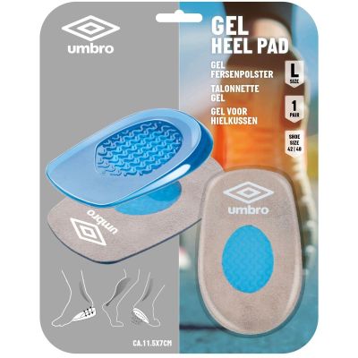 9. UMBRO GEL-FERSENEINLAGEN GRÖSSE 42-48