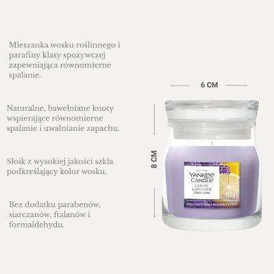 4. Kleine Kerze LEMON LAVENDER YANKEE