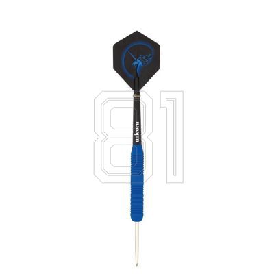 Steeldarts Unicorn Core Plus - Blaues gummiertes Messing 21 g: 8650 | 23 g: 8651 | 25 g: 8652