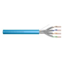DIGITUS Installationskabel Kat. 6A, U/FTP, Eca, AWG 23/1, LSOH, 305 m, blau, Karton