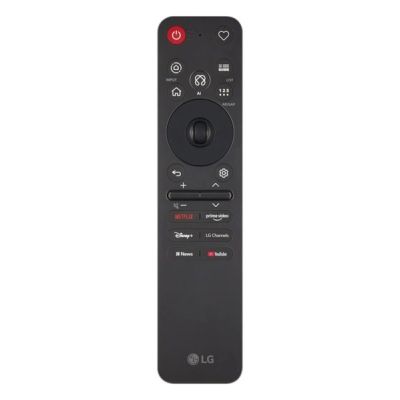 LG MR26GA TV-Fernbedienung: Drucktasten, Drehregler