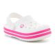 CROCS CROCBAND KIDS CLOG T WEISS/PINK CRUSH 207005-6WU