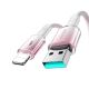 2. Joyroom S-A42 Crystal-Clear Serie 3A USB-A – Lightning Kabel 1,2 m – Weiß