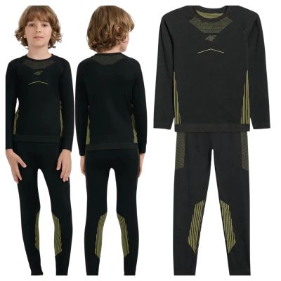 Nahtloses Unterwäscheset für Jungen (OBERTEIL+UNTERTEIL) 4F 4FJWAW25USEAM248-20S