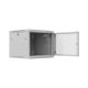 26. LANBERG Wandregalschrank 19" 9U 600x600 GRAU PERFORATIONSTÜREN (Flachverpackung)