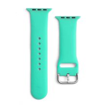 Silikonarmband APS für Apple Watch 42/44/45mm Uhrenarmband - Minze