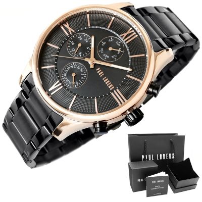 2. Herrenarmbanduhr Paul Lorens PL11652B6-1A4