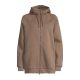 CASALL Oversized Zip Hoodie für Damen, Braun