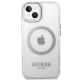 3. Guess GUHMP14MHTRMS iPhone 14 Plus 6,7" srebrny/silver hard case Metal Outline Magsafe