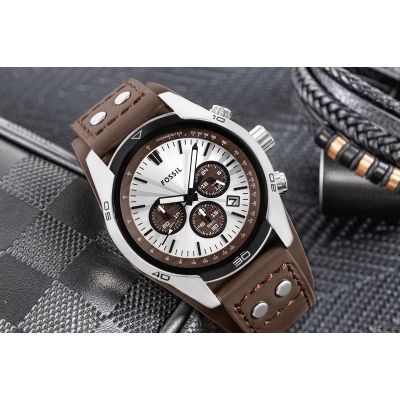 5. FOSSIL Coachman CH2565 Herrenuhr + Box