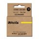 Actis KB-223Y Tinte (ersetzt Brother LC223Y; Standard; 10 ml; gelb)