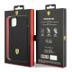 8. Ferrari FEHCP14SSIBBK iPhone 14 6.1" schwarz/schwarz Hardcase Silikon-Metall-Logo