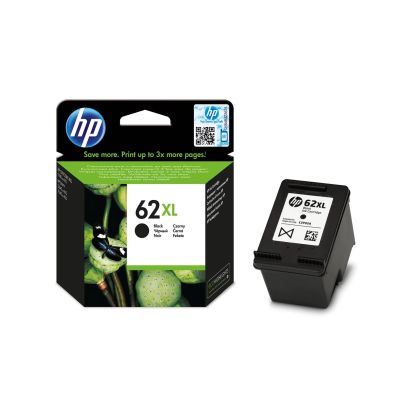 60. HP 62XL Original Schwarze XL Tintenpatrone