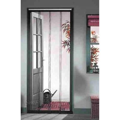 28. Tür-Moskitonetz 100 x 220 mm, Lamellen-Polyester + Klettband