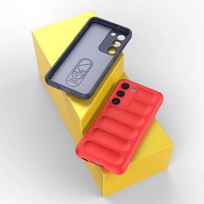 22. Magic Shield Case für Samsung Galaxy S23+ flexible Panzerhülle rot