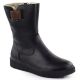 8. Schwarze Damen-Lederboots mit Plateau Rieker Y4355-00