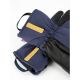 3. VIKING Norvika Pro Ski Lady Damen-Skihandschuhe, marineblau mit beigefarbenem Leder