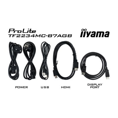 11. iiyama ProLite TF2234MC-B7AGB LED-Monitor – Full HD (1080p) – 22 Zoll