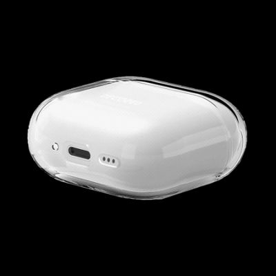 2. Decoded Silikon-Aircase für AirPods 4 – Transparent