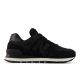 New Balance WL574 Lifestyle-Sneaker für Damen in Schwarz (WL574PSS)