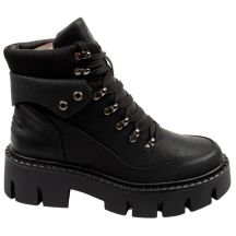 GAP Damenschuhe Michelle Stiefeletten, schwarze modische Stiefeletten