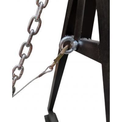 3. Taschenaufhänger mit Rolle