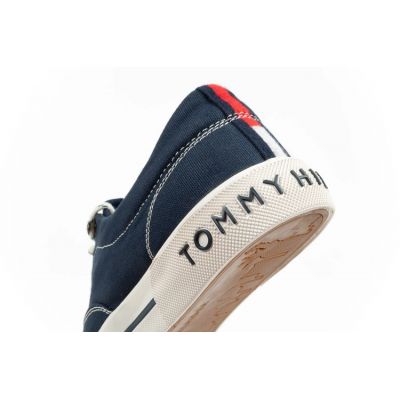 7. Tommy Hilfiger Herren Sportschuhe Sneakers modisch bequem Marineblau