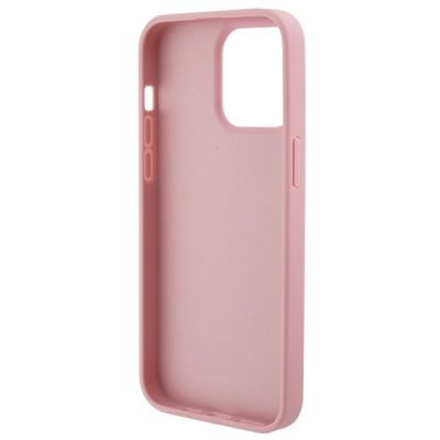 6. Guess GUHCP15XP4EPMP iPhone 15 Pro Max 6,7" rosa/rosa Hardcase Leder 4G gestempelt