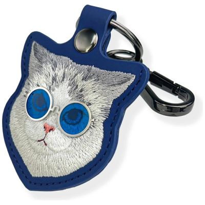 5. Nimmy Glasses Cool Cat Tracker Etui - Blau