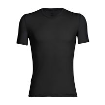 Icebreaker 103661001 Rundhals-T-Shirt mit kurzen Ärmeln aus Lycra, Merinowolle und Nylon