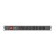 5. LANBERG 19" Rack-Stromleiste PDU PDU-08I-0200-C20-BK (1U, 16A, 8X IEC C13, 2M, C20 Stecker)