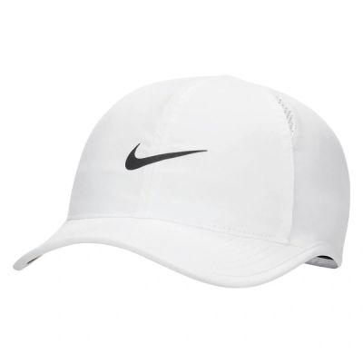 Nike Herren-Cap mit Schirm Dri-FIT Club weiß, sportlich und leicht