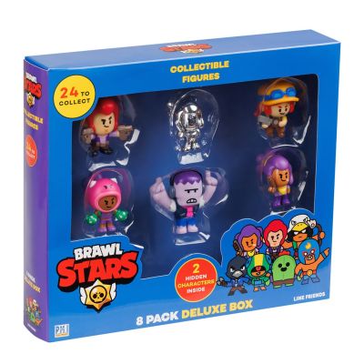 BRAWL STARS S1 FIGUREN - 8ER-PACK DELUXE-BOX VER.C