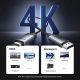 7. Ugreen DP119 15773 DisplayPort / HDMI 4K 60Hz Kabel 1m - Grau
