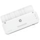 15. HP ONELAM Laminiergerät 400 A4, kalt/heiß, integrierter Trimmer, Eckenrunder, Geschwindigkeit 40 cm/min + 15 Laminierfolien: 3x A4, 4x A5, 4x A6, 4x B-Card, weiß