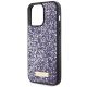 6. Guess Rhinestone Metal Logo Hülle für iPhone 15 Pro Max – Rosa