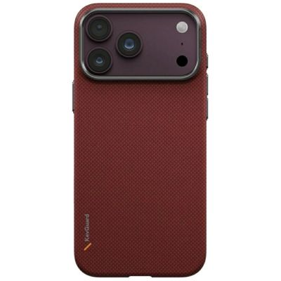 2. Uniq Keva EDGE Magclick Ladehülle für iPhone 18 Pro Max / 17 Pro Max – Rot