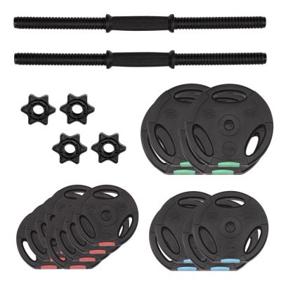 9. Verbundhantel 40 KG HMS SG40 (2 Stück) (ABVERKAUF)