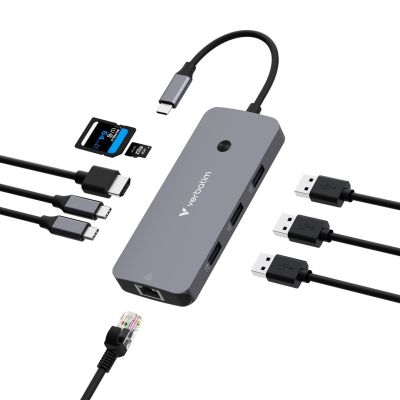 6. Verbatim USB-C Pro Multiport Hub 9 Port CMH-9 32152