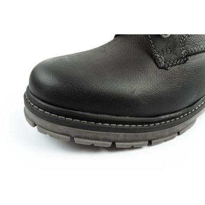 6. Wrangler Allan Mid Herrenstiefel Chelsea Boots Elegantes Leder Schwarz
