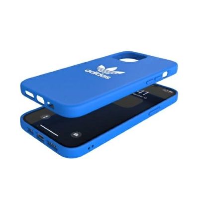 7. Adidas OR Moulded Case Basic für iPhone 12 Pro Max - Blau und Weiß