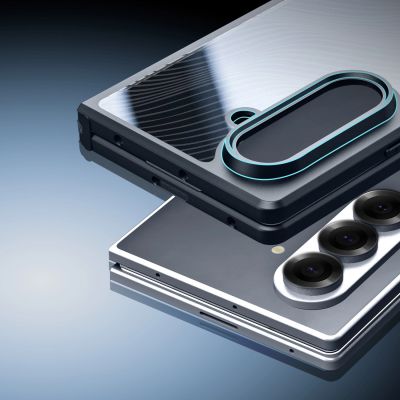 8. Dux Ducis Aimo Case für Samsung Galaxy Z Fold7 - Schwarz