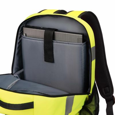 6. DICOTA P20471-17 Rucksack Schwarz, Grau, Gelb Recyceltes Polyethylenterephthalat (rPET)