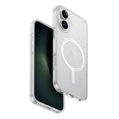 Uniq Hülle Clario iPhone 16 6,1" Magclick Charging transparent/luzent klar