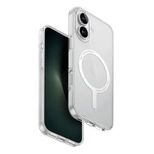 Uniq Hülle Clario iPhone 16 6,1" Magclick Charging transparent/luzent klar
