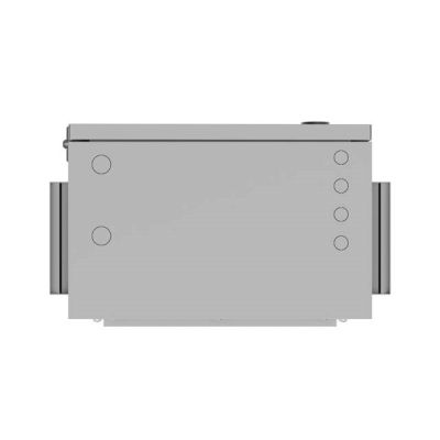 10. 10" HERMETISCHER IP55 WAND-/MAßMONTIERSCHRANK 320X220X300 GRAU LANBERG (MONTIERT)